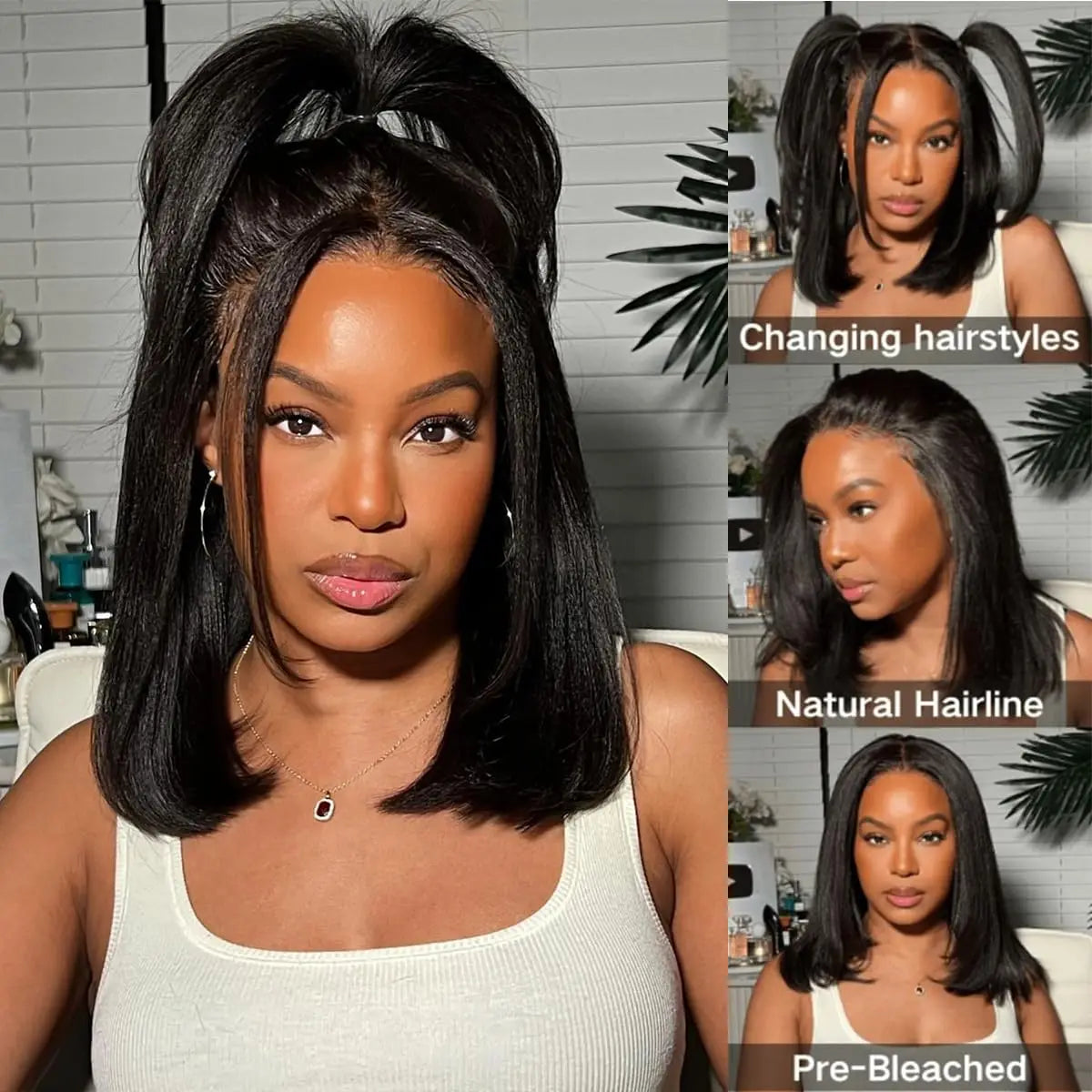 Bob Wig Human Hair